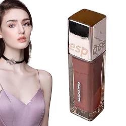 Wasserfester Lipgloss | Lippenstift für Frauen Lippen-Make-up mit Spiegeleffekt | Natürlicher, wischfester Lippenstift, Make-up für Frauen, Mädchen, Geschenk, roter Lippenstift für Frauen, Chaies von Chaies