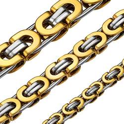 ChainsHouse herren Königskette 10mm Byzanitinsche Kette in 76cm lang für Jungen und Herren von ChainsHouse