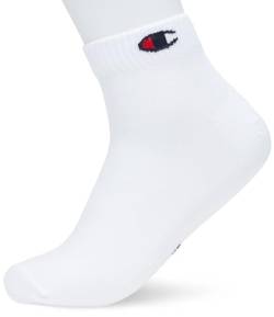 Champion Core Socks 3PP Quarter, Grau (Helle Melange), 35-38 EU (2-5 UK) Unisex - Erwachsene -FW23, Grigio (Melange Chiaro) von Champion