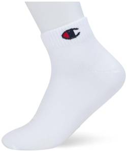 Champion Core Socks 3PP Quarter, Weiß, 39-42 EU (6-8 UK) Unisex - Erwachsene -FW23, Bianco von Champion