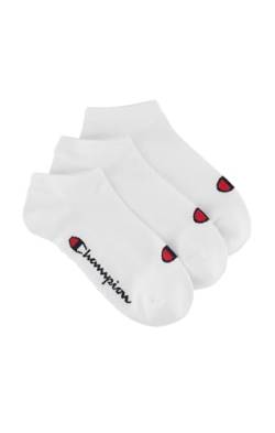 Champion Core Socks 3PP Sneaker, Weiß, 35-38 EU (2-5 UK) Unisex - Erwachsene -FW23, Bianco von Champion