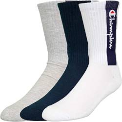 Champion Crew Socks Socken 3er Pack (39-42, white/navy/grey) von Champion
