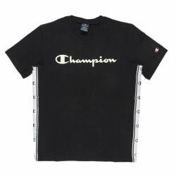 Champion Crewneck Schwarz Herren T-Shirt - L von Champion