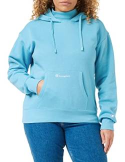 Champion Damen American Classics Boxy Kapuzenpullover, Türkis, S von Champion