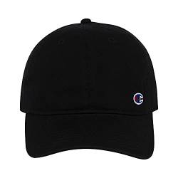 Champion Damen Flow Dad Baseball Cap, schwarz, Einheitsgröße von Champion