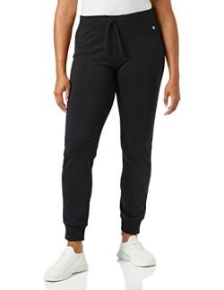 Champion Damen Legacy American Classics C-Logo Rib Cuff Trainingshose, Schwarz, L von Champion