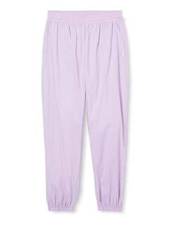 Champion Damen Legacy American Classics Cotton Stretch Popeline High Waist Relaxed Elastic Cuff Trainingshose, Lavanda, XXL von Champion