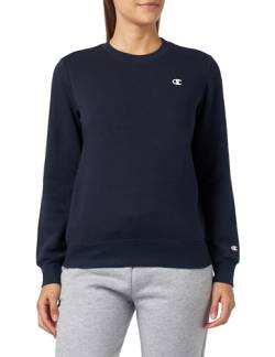 Champion Damen Legacy Basics W-Light Powerblend Fleece Crewneck Sweatshirt, Marineblau, S von Champion