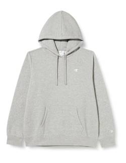 Champion Damen Legacy Basics W-Light Powerblend Fleece Kapuzenpullover, Hellgrau meliert, L von Champion