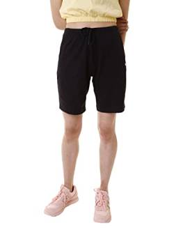 Champion Damen Legacy Easywear 2.0 Pro-Jersey Bermuda Shorts, Schwarz, S von Champion