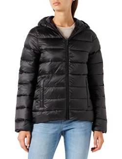 Champion Damen Outdoor Small Script Logo Arm Jacke, Schwarz, XS von Champion