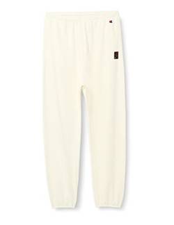 Champion Damen Rochester 1919-Made with Love High Waist Boyfriend Elastic Cuff Trainingshose, Off-White (Way), XL von Champion