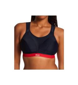 Champion Damen Sa Sn109 D+max Bra Sport-BH, Mehrfarbig (Blau/Rot), 70D von Champion