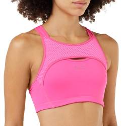 Champion Damen Shock Absorber New Active Crop Top Sport-BH, Rosa, S von Champion