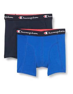 Champion Herren Core x2 Retroshorts, Blau & Marineblau, L (2er Pack) von Champion