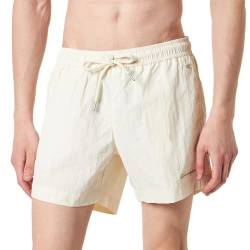 Champion Herren Eco Future Pacific Sand Recycled Nylon Bermuda Badehose, Avorio, S von Champion