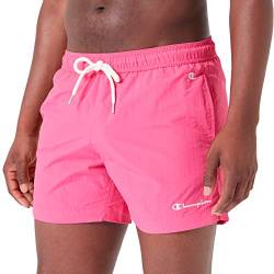 Champion Herren Eco Future Pacific Sand Recycled Nylon Bermuda Badehose, Fucsia, XXS von Champion