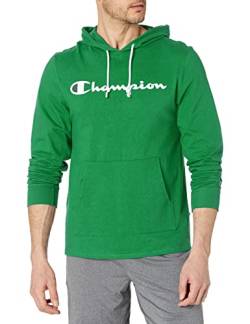 Champion Herren Langarm T-Shirt Hoodie Logo Kapuzenpullover, Green Vine Script, XX-Large von Champion