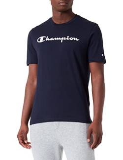 Champion Herren Legacy American Classics Logo S/S T Shirt, Marineblau, M EU von Champion