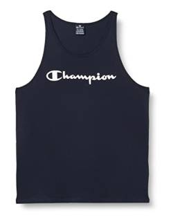 Champion Herren Legacy American Classics Logo Tank Unterhemd, Marineblau, X-Small von Champion