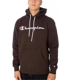 Champion Herren Legacy American Classics-Powerblend Fleece Kapuzenpullover, Marrone, S von Champion