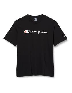 Champion Herren Legacy American Classics - S-s Crewneck T Shirt, Nero, M EU von Champion