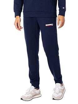 Champion Herren Legacy Graphic Shop Authentic Powerblend Terry Rib Cuff Trainingshose, Marineblau, L von Champion