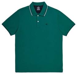 Champion Herren Legacy Poloshirt Gallery Light Cotton Piqué C-Logo Polohemd, Waldgrün, Large von Champion