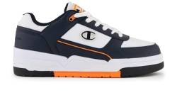Champion Herren Legacy Rebound Heritage Low Sneakers, Marineblau Weiß Orange Bs507, 40 EU von Champion