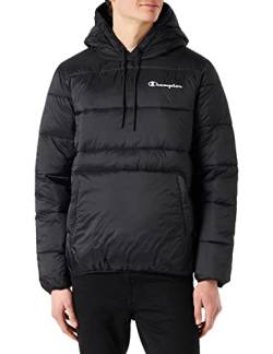 Champion Herren Outdoor Polar Fleece-Jacke, Schwarz, M von Champion