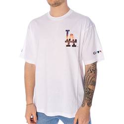 Champion Herren Rochester 1919 MLB Crewneck S-s T-Shirt, Weiß La (Ww001), Large von Champion