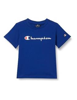 Champion Jungen Legacy American Classics B-S-s Crewneck T-Shirt, Weiß, 11-12 Jahre von Champion
