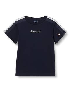 Champion Jungen Legacy American Tape B-S-s Crewneck T-Shirt, Marineblau, 5-6 Jahre von Champion