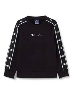 Champion Jungen Legacy American Tape-Powerblend Crewneck Hoodie, Nero, 15-16 anni von Champion