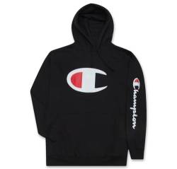 Champion Kapuzenpullover für Herren, groß und hoch, Kapuzenpullover für Herren, Sweatshirt, schwarz, X-Large Hoch von Champion