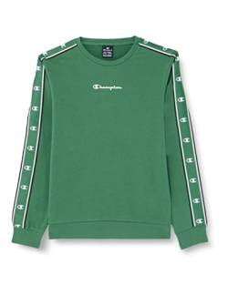 Champion Kinder und Jugendliche Legacy American Tape Powerblend Crewneck Sweatshirt, Grün Patina, 7-8 Jahre von Champion