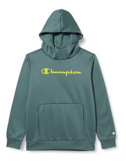 Champion Kinder und Jugendliche Legacy American Tech B-Storm Fleece Kapuzenpullover, Verde Blg, 13-14 Jahre von Champion