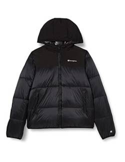 Champion Kinder und Jungen Outdoor Color Block Anzugjacke, Schwarz, 9-10 Jahre EU von Champion