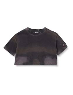 Champion Mädchen Rochester 1919-Champion Logo Tie Dye Oversized T-Shirt, Schwarz, 13-14 Jahre von Champion