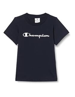 Champion Mädchen T-Shirt American Classics, Marineblau, 6 Jahre von Champion