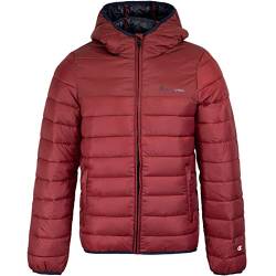 Champion Small Logo Jacket Winterjacke (XL, red/navy) von Champion