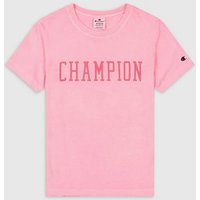 Champion T-Shirt Champion T-Shirt Logo Print Pink von Champion