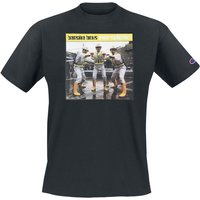 Champion T-Shirt - Champion x Beastie Boys - Crewneck T-Shirt - S bis XXL - für Männer - Größe L - schwarz von Champion
