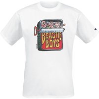 Champion T-Shirt - Champion x Beastie Boys - Crewneck T-Shirt - S bis XXL - für Männer - Größe XL - weiß von Champion