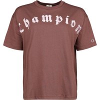 Champion T-Shirt - Crewneck T-Shirt - S bis XL - für Damen - Größe M - bordeaux von Champion