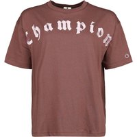 Champion T-Shirt - Crewneck T-Shirt - S bis XL - für Damen - Größe XL - bordeaux von Champion