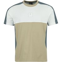 Champion T-Shirt - Crewneck T-Shirt - S bis XL - für Männer - Größe XL - beige von Champion