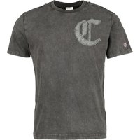 Champion T-Shirt - Crewneck T-Shirt - S bis XXL - für Männer - Größe L - schwarz von Champion