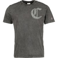 Champion T-Shirt - Crewneck T-Shirt - S bis XXL - für Männer - Größe S - schwarz von Champion