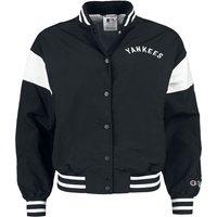 Champion Trainingsjacke - MLB Roc - Yankees - S bis XL - für Damen - Größe S - schwarz von Champion